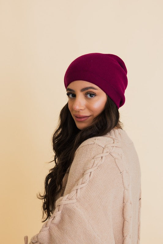 Slouchy Knit Beanie