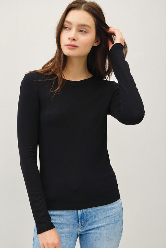 Long Sleeve Knit Top