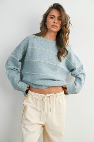 Drop Shoulder Sweater