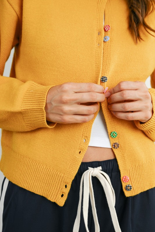 Button Down Cardigan