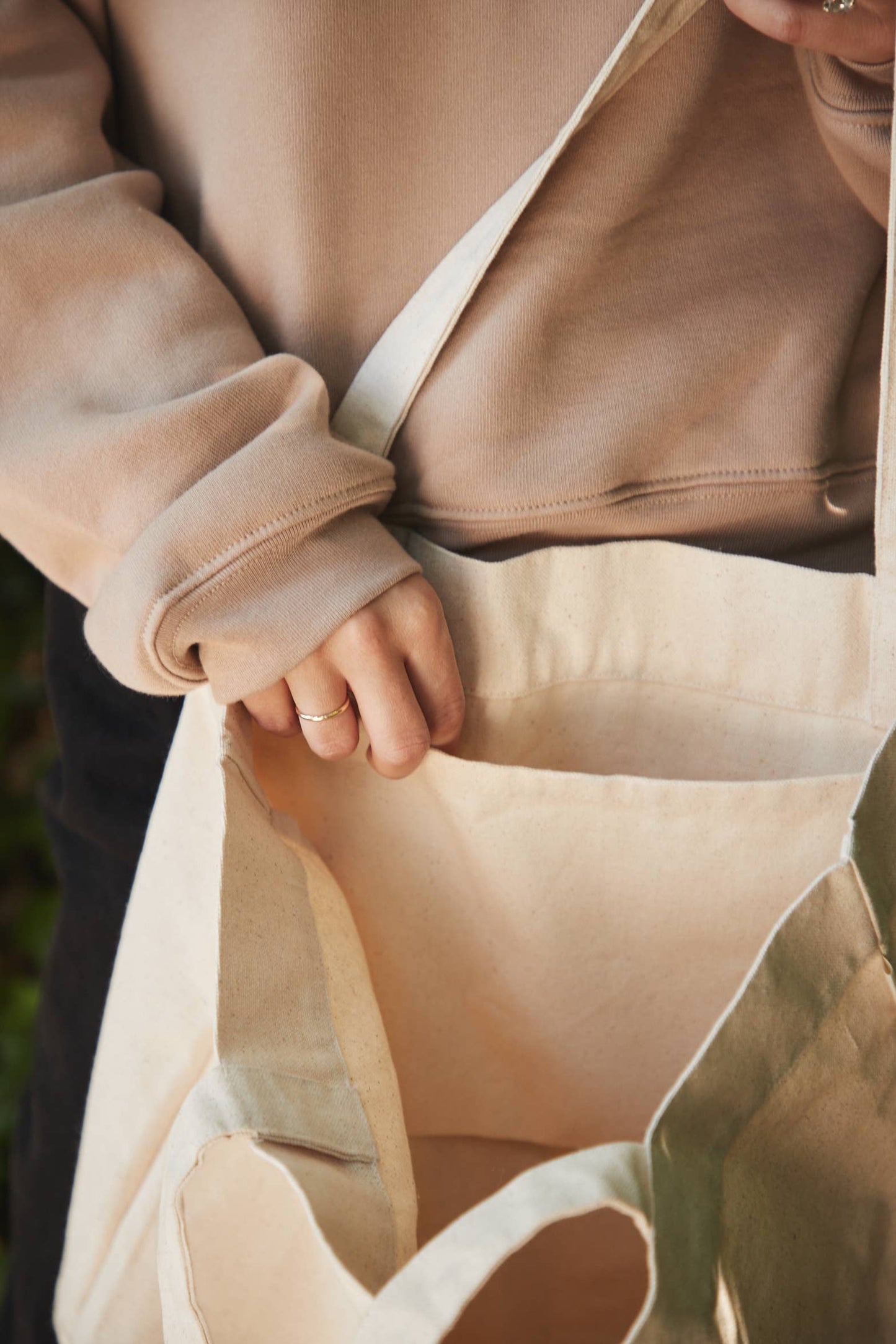 LOVE Canvas Tote Bag