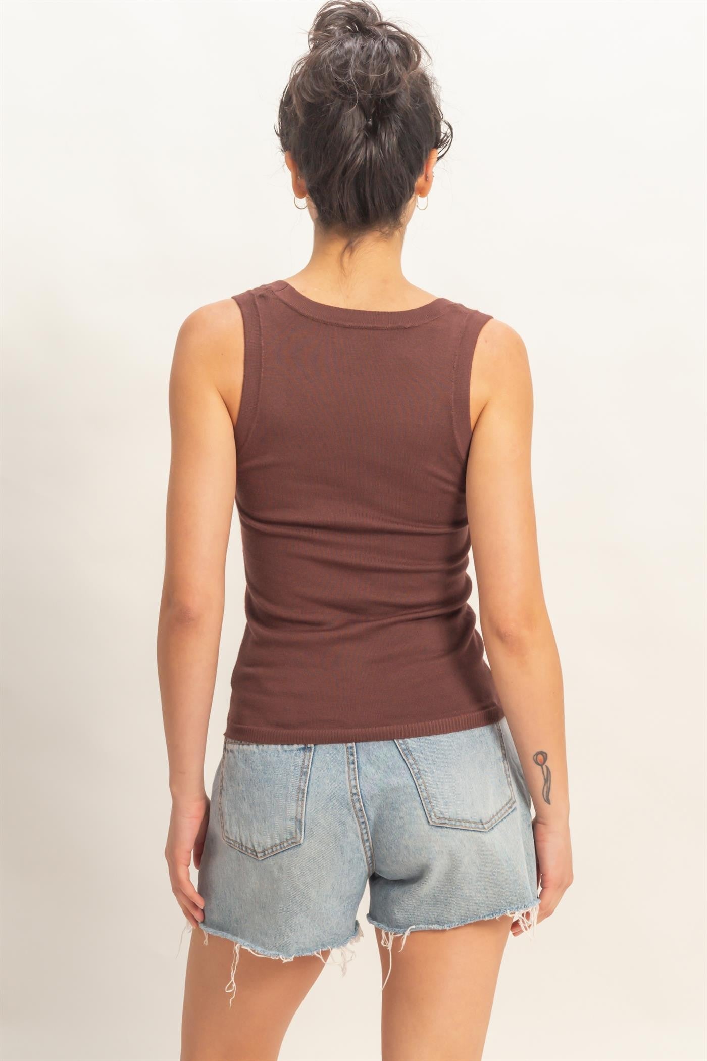 Scoop Neck Tank Top