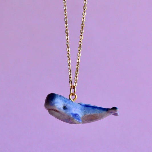 Blue Whale Necklace