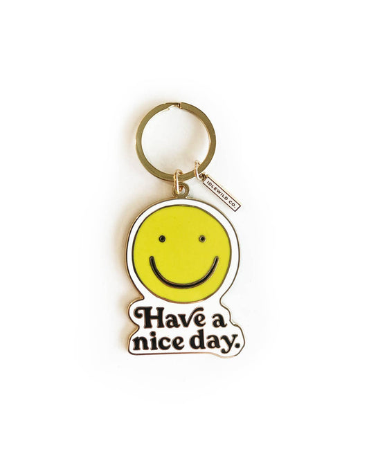 Smiley Keychain
