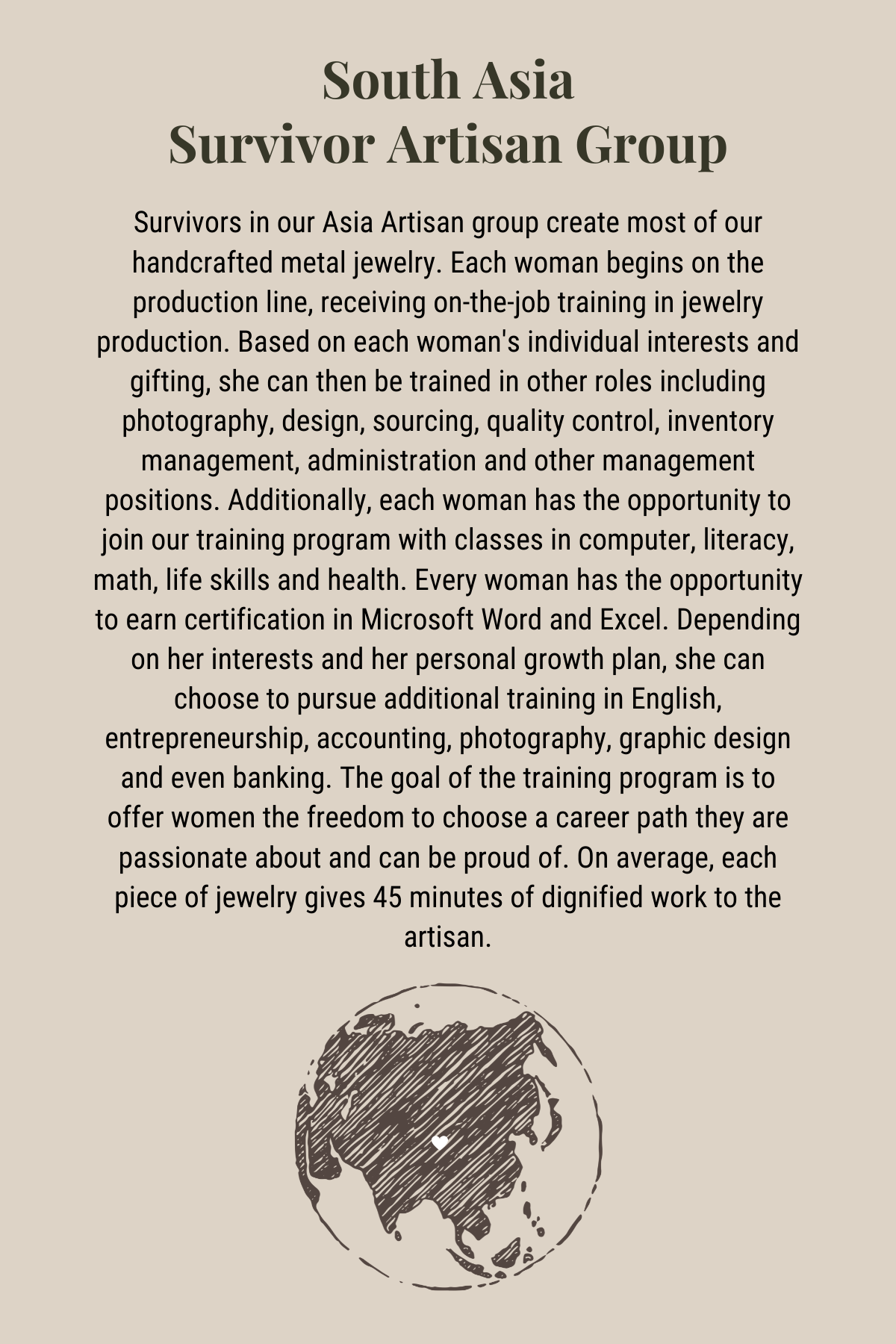 Silver Lining Earrings - Made by Survivors