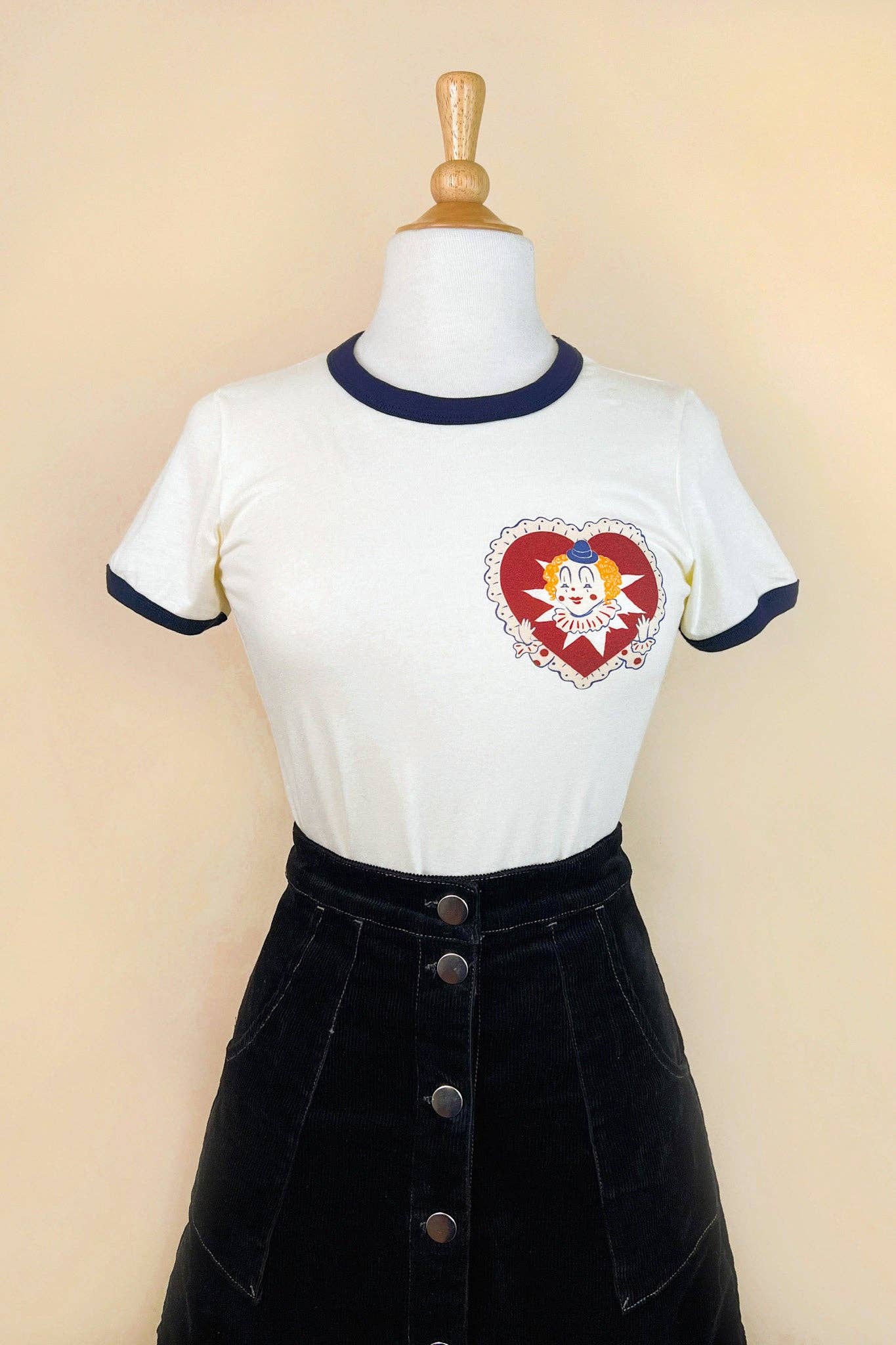 Heartbreaker Fitted Ringer Tee