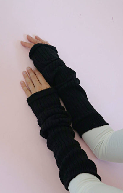 Wool Blend Arm Warmers / Leg Warmers