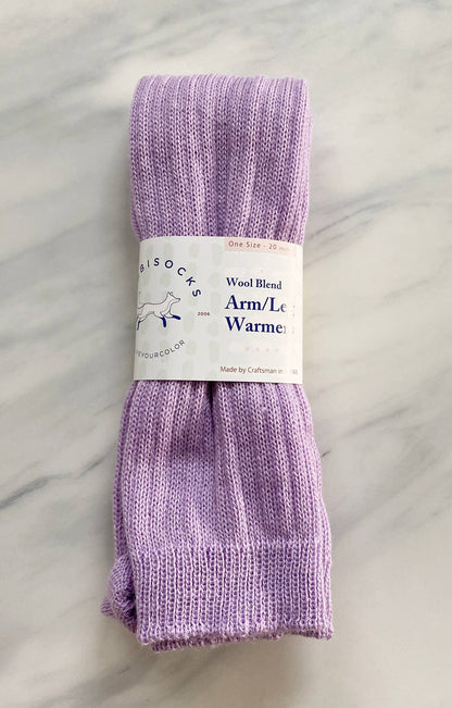 Wool Blend Arm Warmers / Leg Warmers