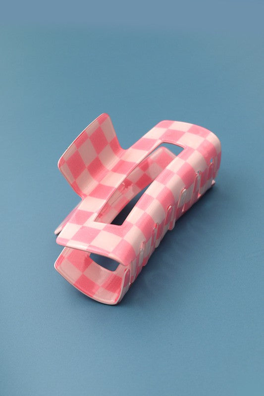 Checker Claw Clip