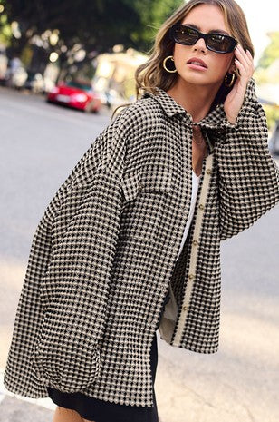 Oversized Button Down Shacket