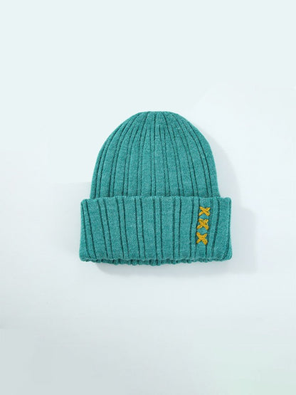 Cross Knitted Beanie