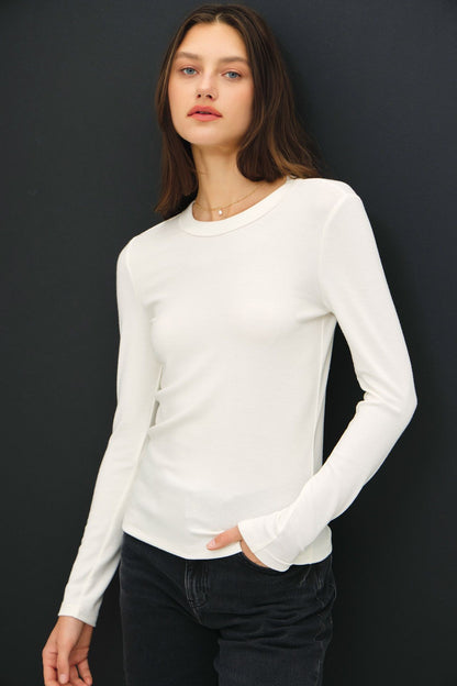 Long Sleeve Knit Top