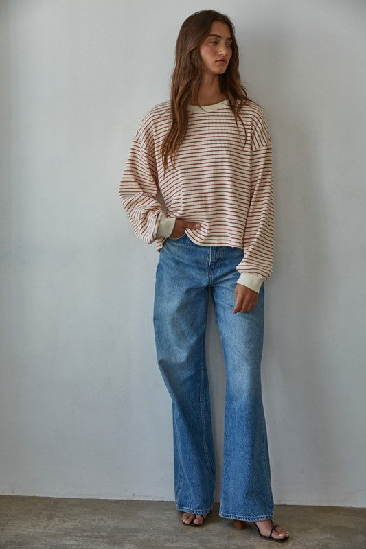 Half Time Striped Shirt
