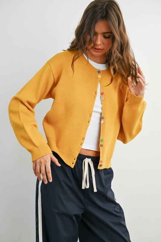 Button Down Cardigan