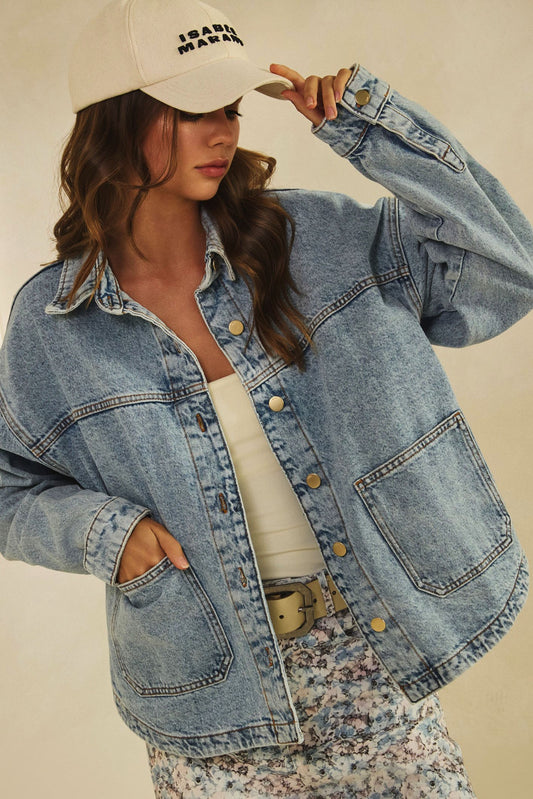Denim Jacket Square pocket