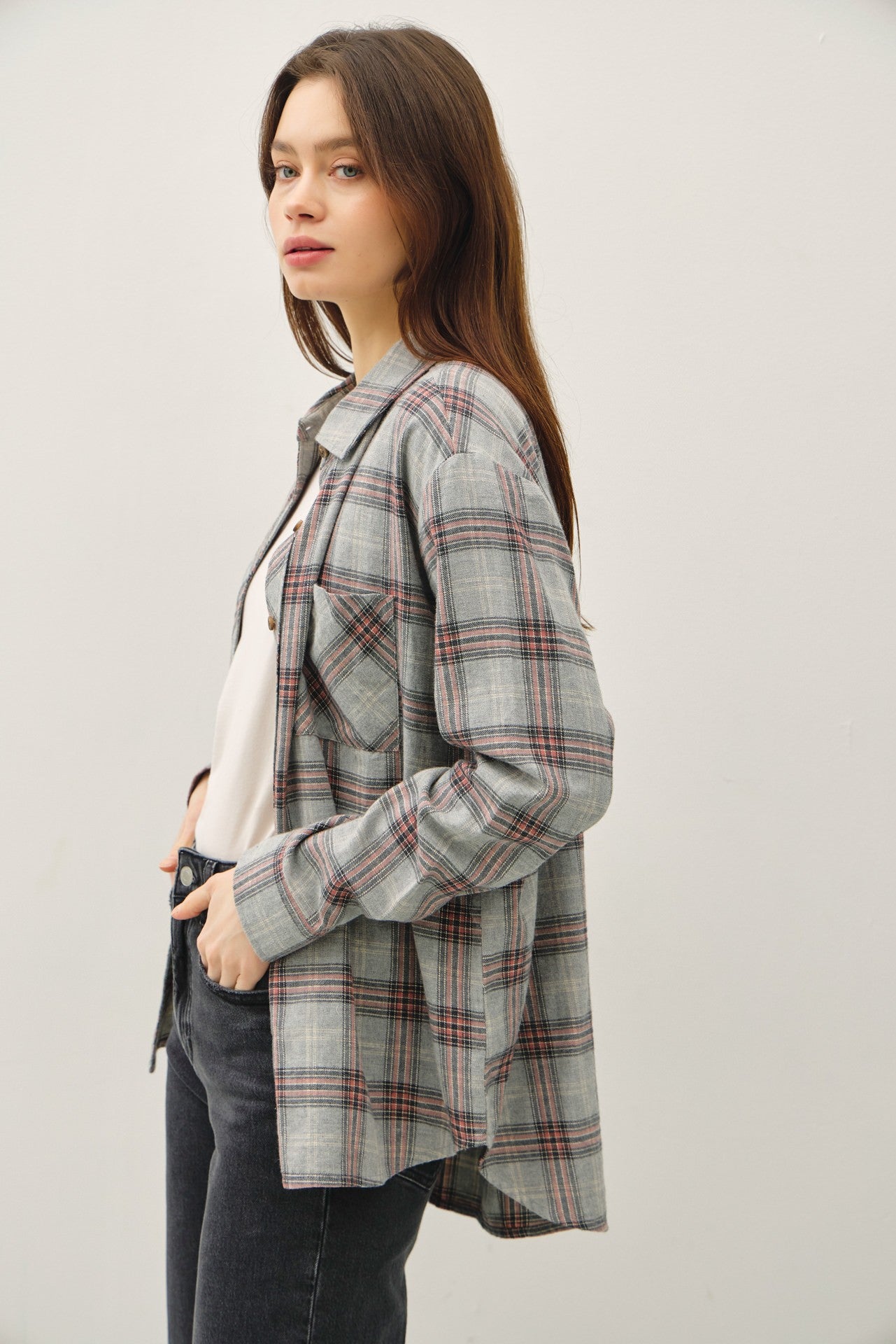 Cotton Plaid Shirt