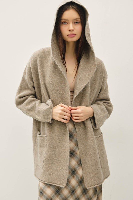 Hooded Cardigan