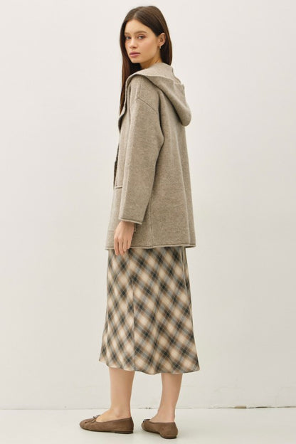 Hooded Cardigan