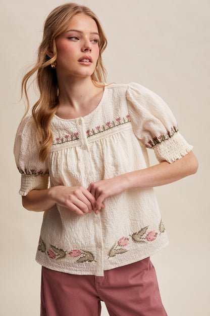 Embroidered Blouse