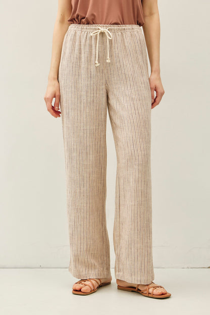 Wide Leg Linen Pant