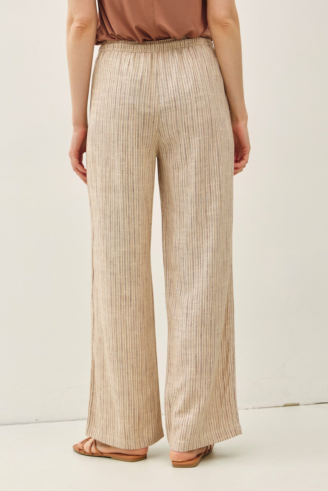 Wide Leg Linen Pant