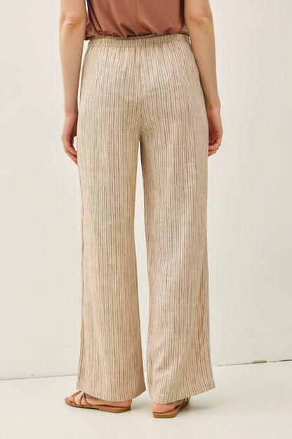 Wide Leg Linen Pant
