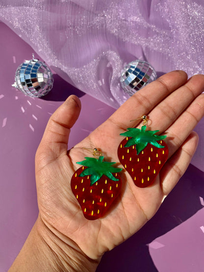 Strawberry Earrings