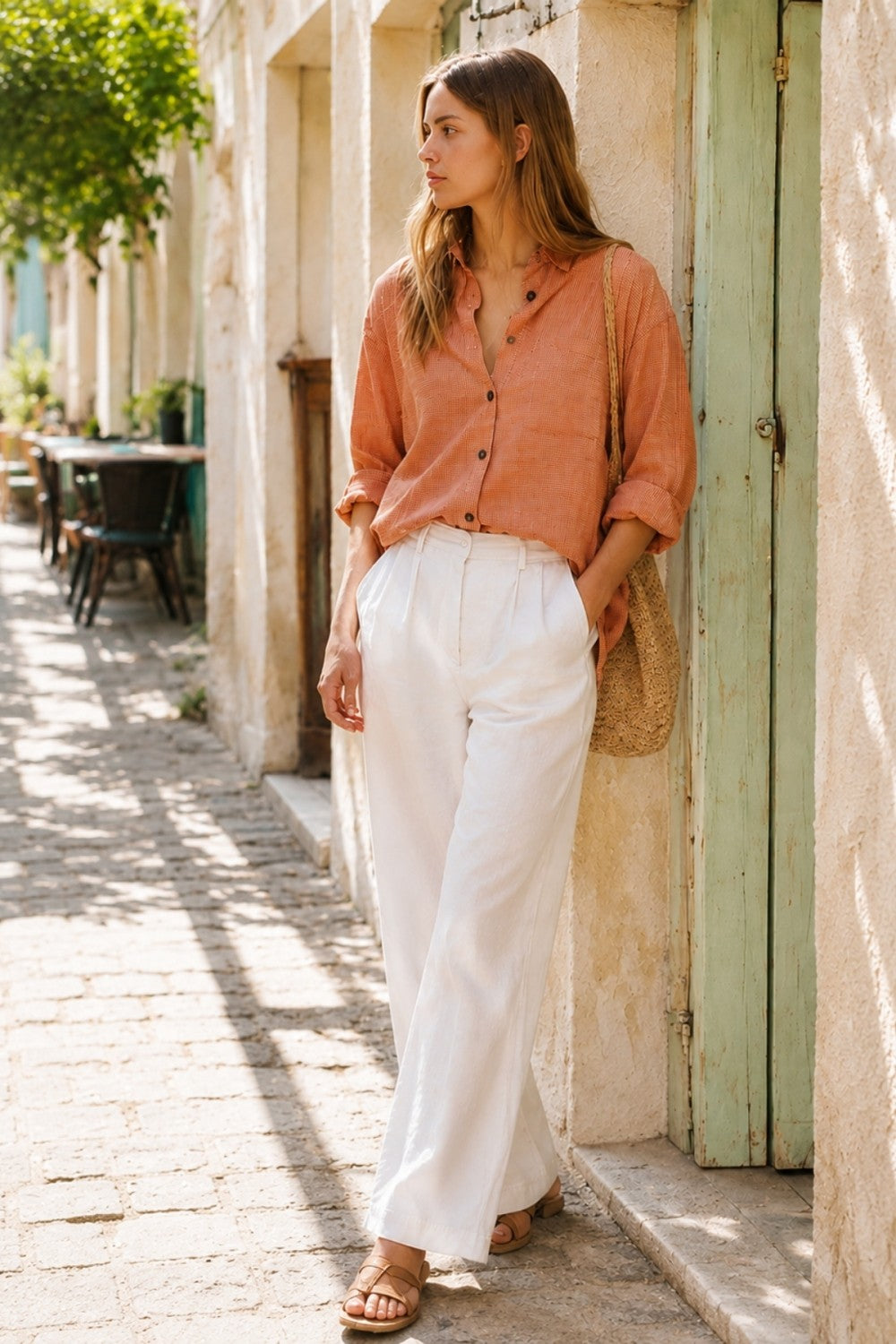 Check Button Down Shirt