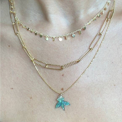 Mason Necklace: Gold Filled