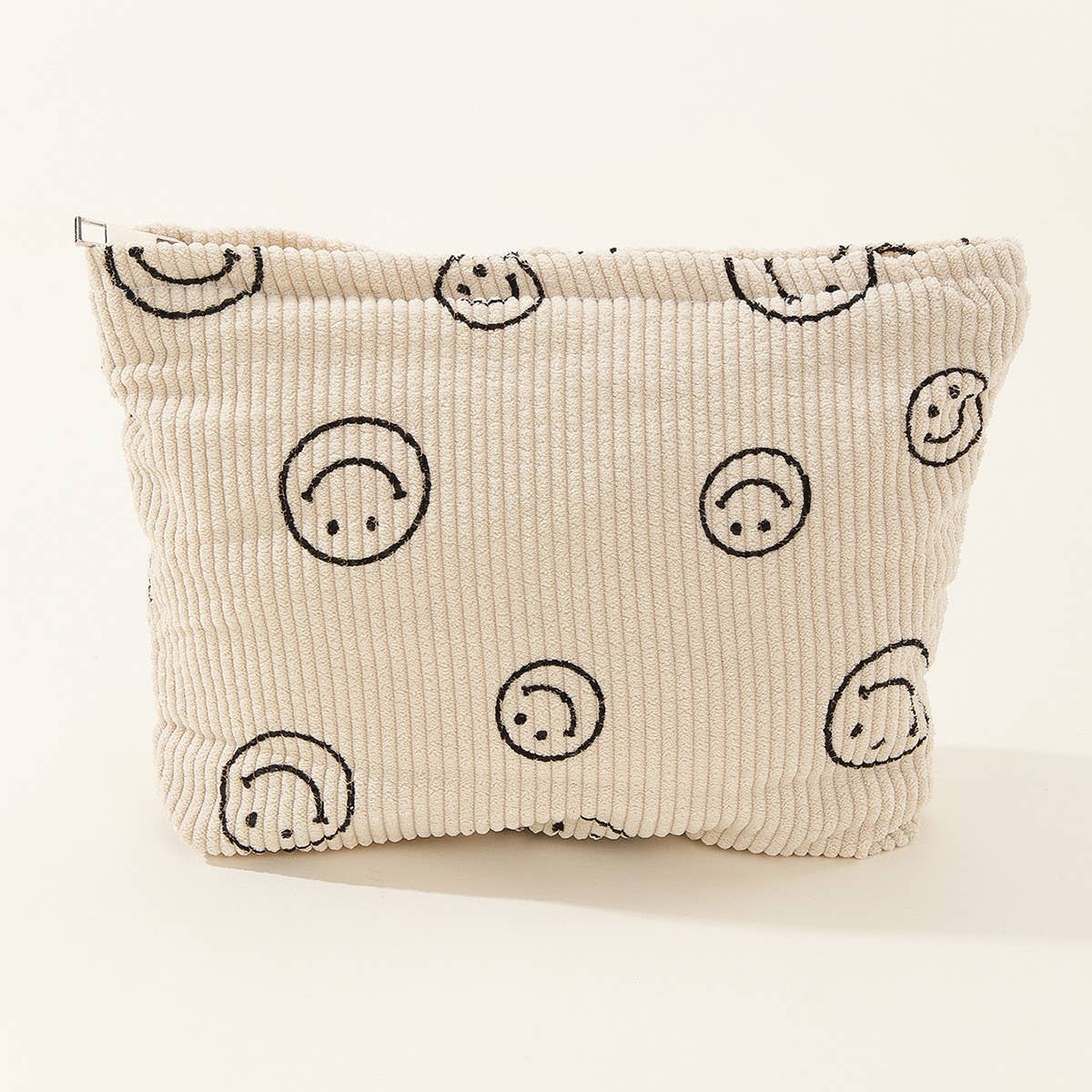Smiley Face Cosmetic Pouch