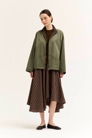 Corduroy Zip Up Jacket