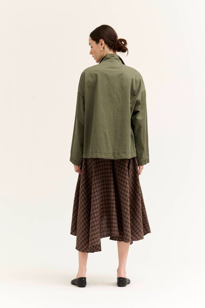 Corduroy Zip Up Jacket