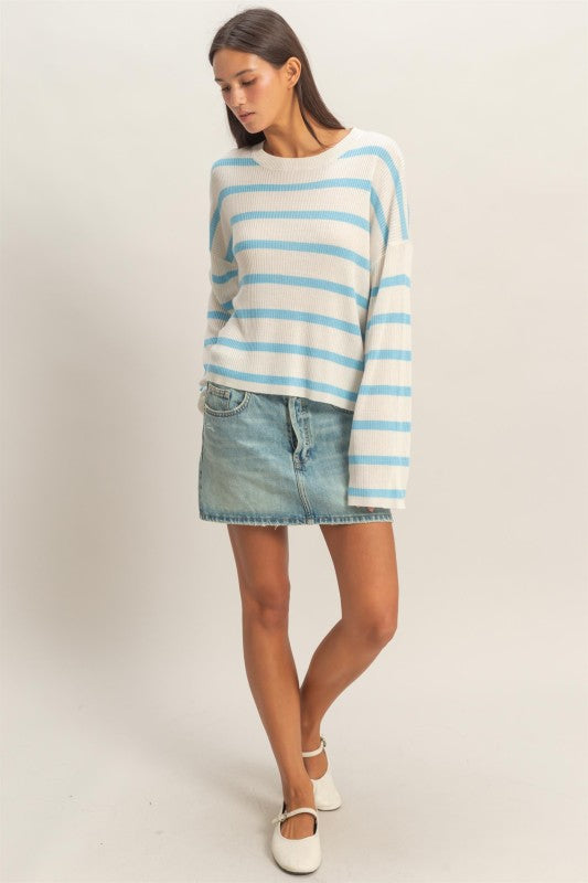 Lightweight Striped Sweater