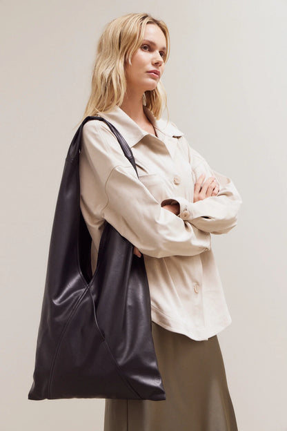 Vegan Leather Tote
