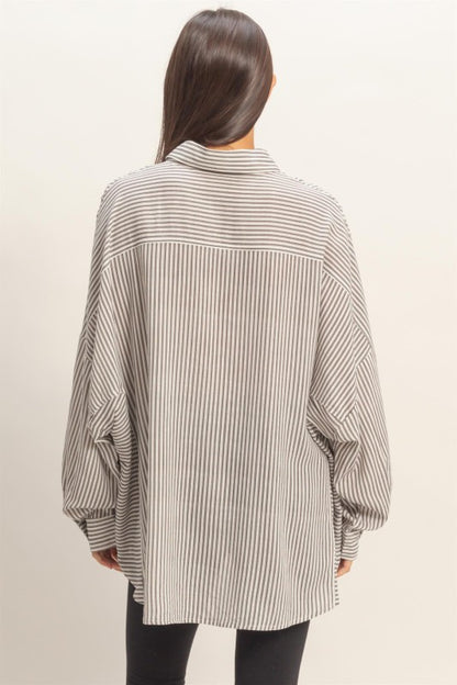 Oversized Button Up