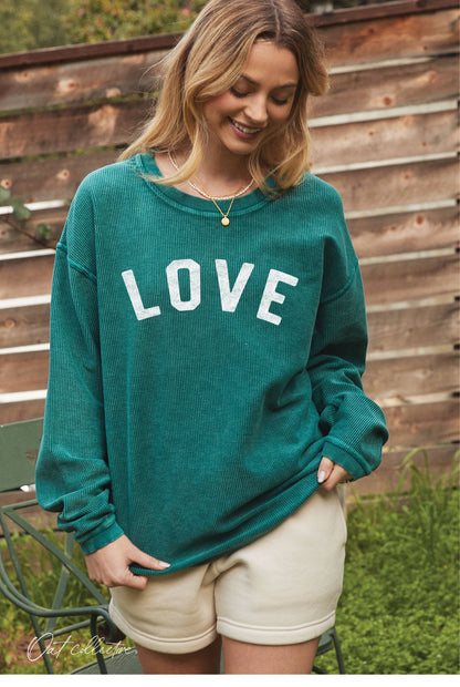 Love Thermal Pullover