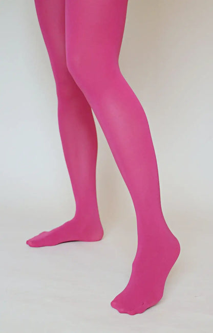 OPAQUE ZOKKI COLORED TIGHTS: Small to Medium / Black