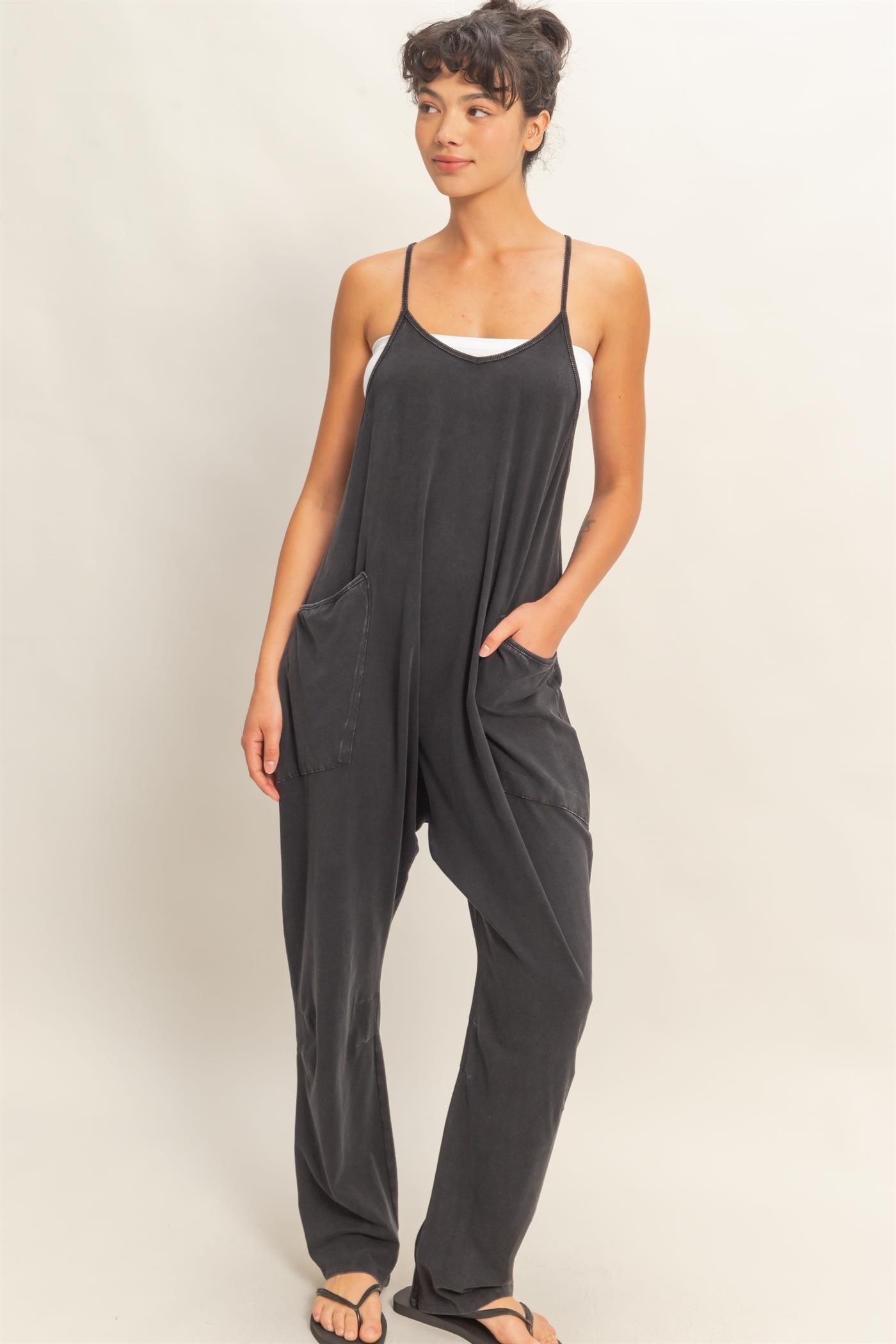 Mineral Wash Jumpsuit