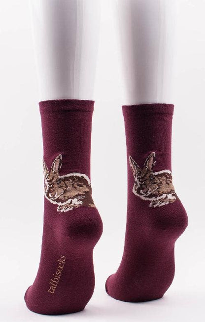 Bunny Rabbit Animal Crew Socks