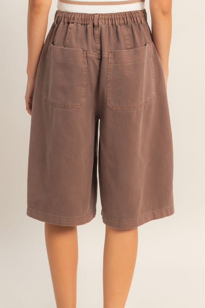 Wide Leg Jorts