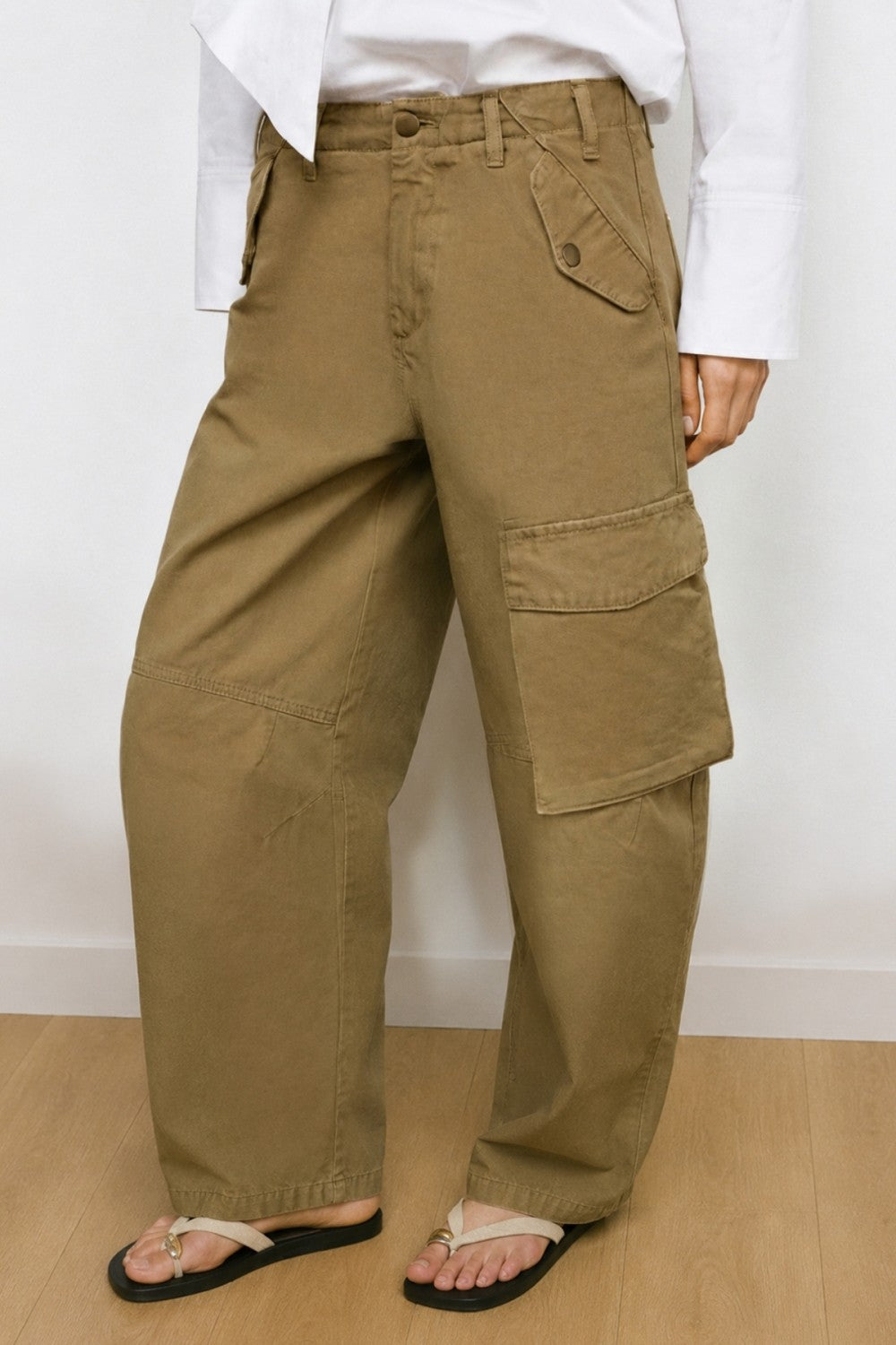 Cargo Barrel Pants