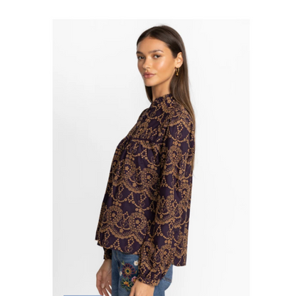Elora Eyelet Blouse