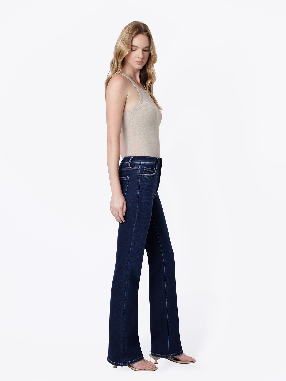 Low Rise Bootcut Denim