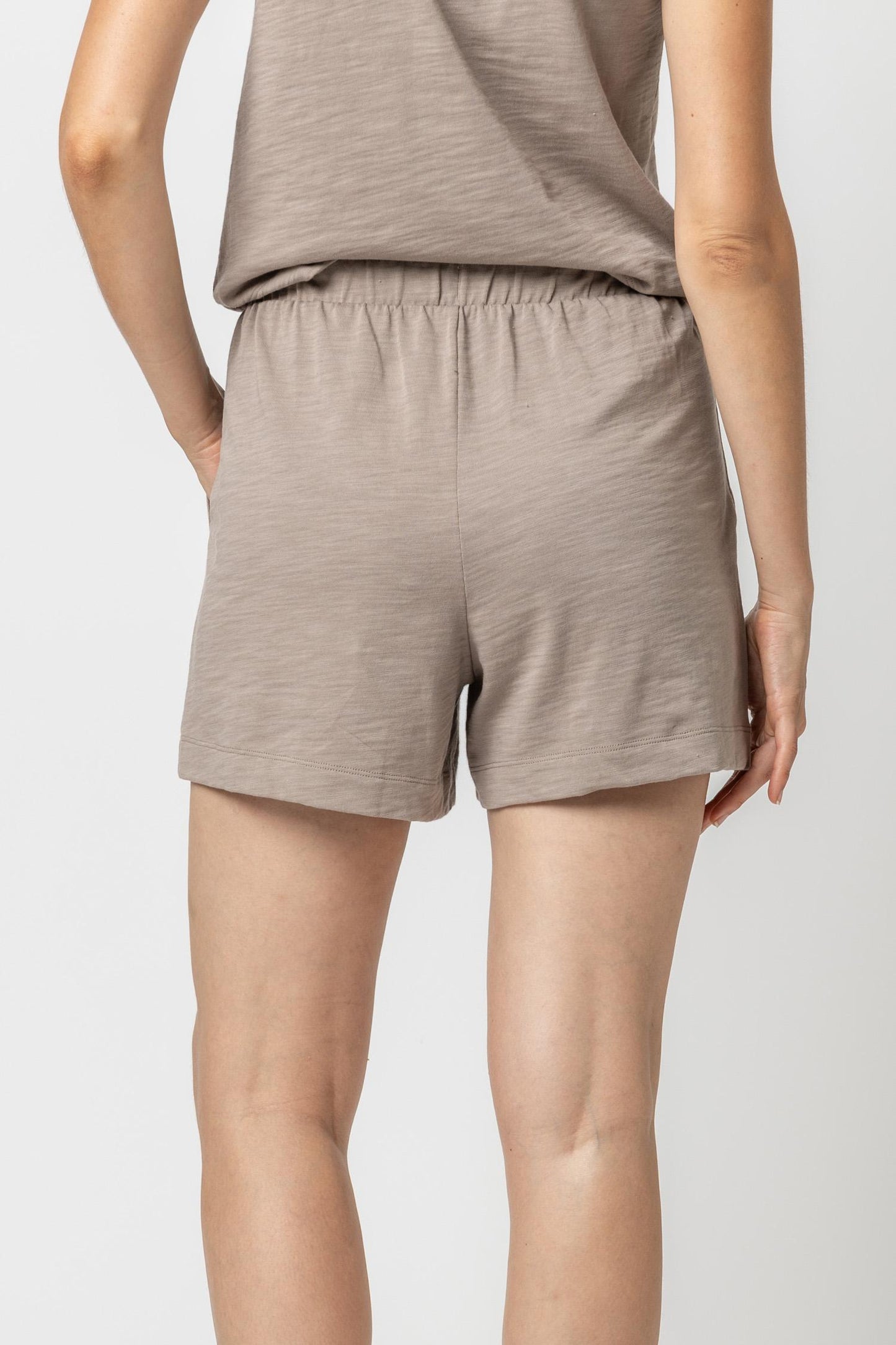 Drawstring Waist Shorts