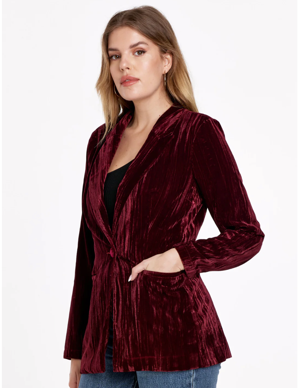 Wylie Velvet Blazer