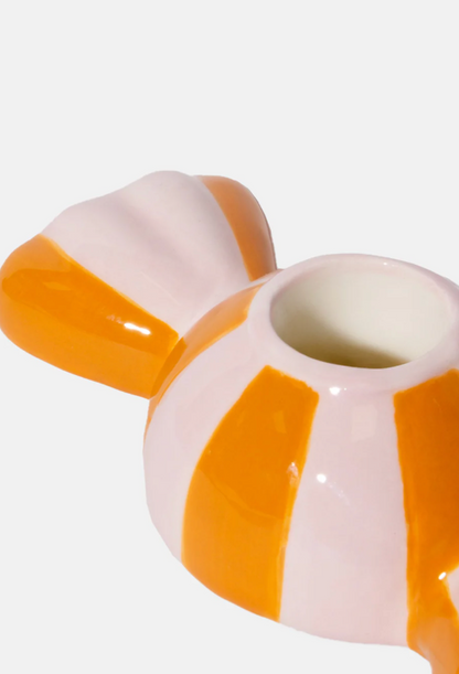Funfair Candle Holder Orange