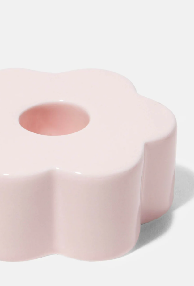 Daisy Candle Holder Pink