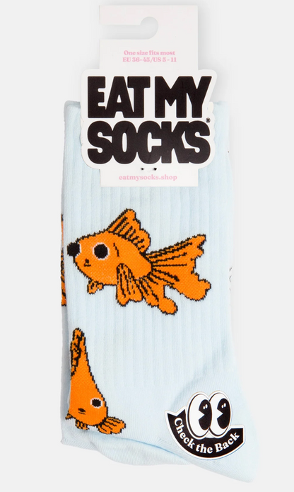 Goldfish Flat Socks