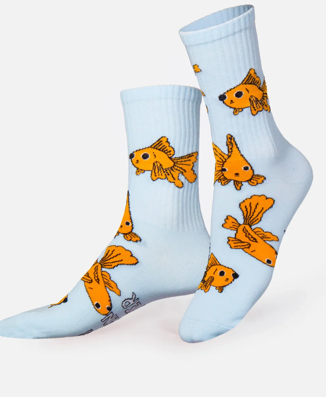 Goldfish Flat Socks