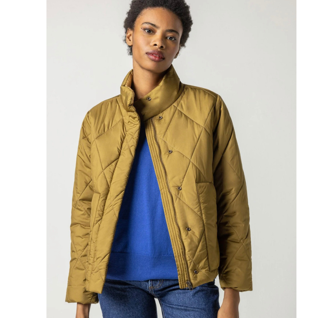 Shirttail Hem Jacket